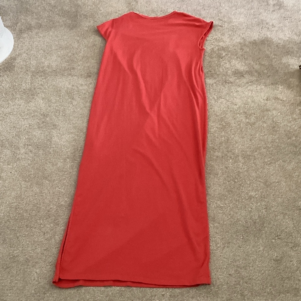 Marine Layer Coral Midi Dress small - Picture 6 of 6